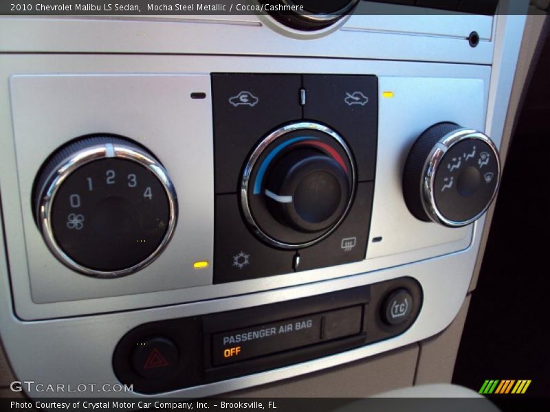 Mocha Steel Metallic / Cocoa/Cashmere 2010 Chevrolet Malibu LS Sedan