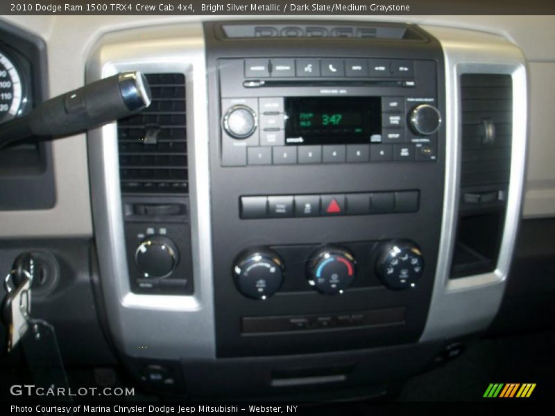 Bright Silver Metallic / Dark Slate/Medium Graystone 2010 Dodge Ram 1500 TRX4 Crew Cab 4x4