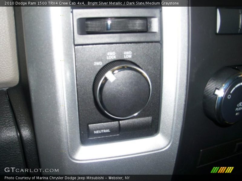 Bright Silver Metallic / Dark Slate/Medium Graystone 2010 Dodge Ram 1500 TRX4 Crew Cab 4x4