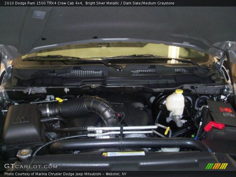 Bright Silver Metallic / Dark Slate/Medium Graystone 2010 Dodge Ram 1500 TRX4 Crew Cab 4x4