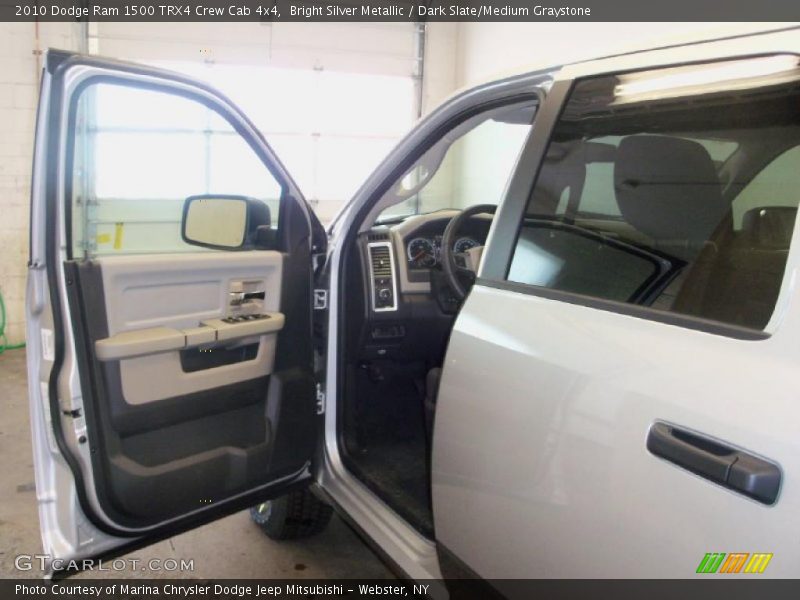 Bright Silver Metallic / Dark Slate/Medium Graystone 2010 Dodge Ram 1500 TRX4 Crew Cab 4x4