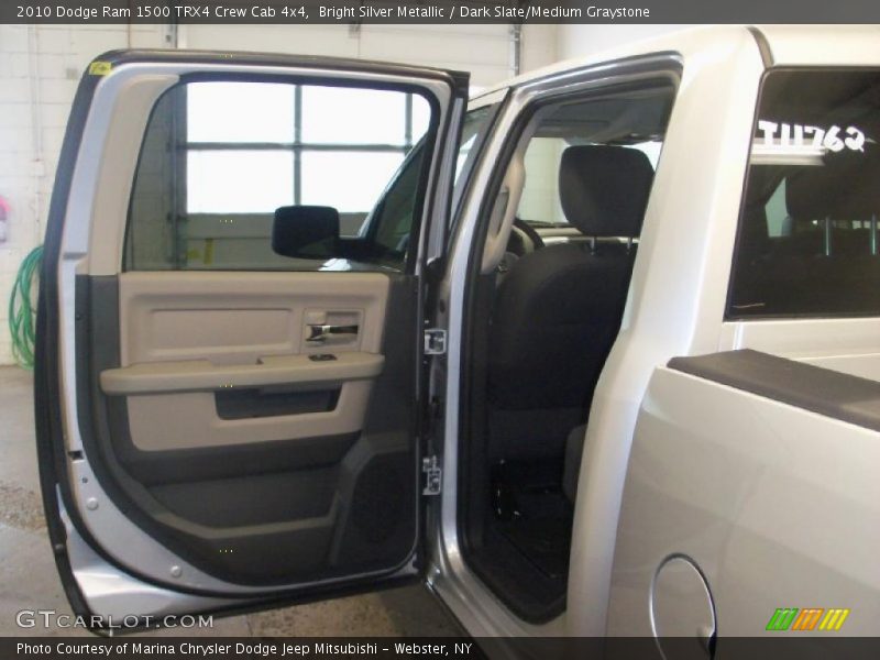 Bright Silver Metallic / Dark Slate/Medium Graystone 2010 Dodge Ram 1500 TRX4 Crew Cab 4x4