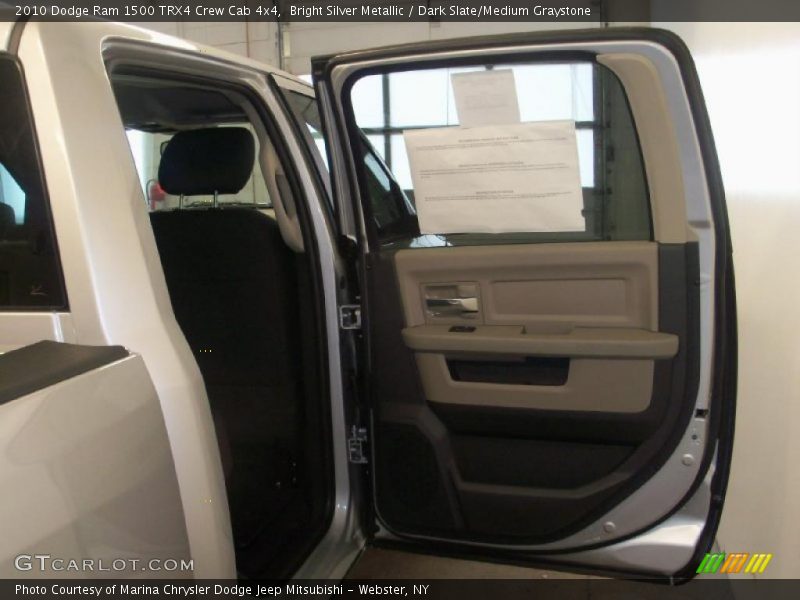 Bright Silver Metallic / Dark Slate/Medium Graystone 2010 Dodge Ram 1500 TRX4 Crew Cab 4x4