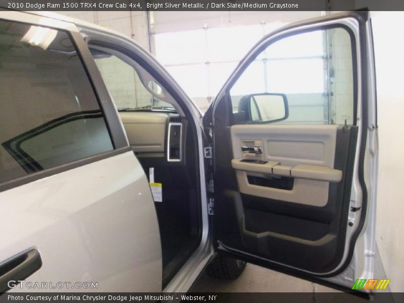 Bright Silver Metallic / Dark Slate/Medium Graystone 2010 Dodge Ram 1500 TRX4 Crew Cab 4x4