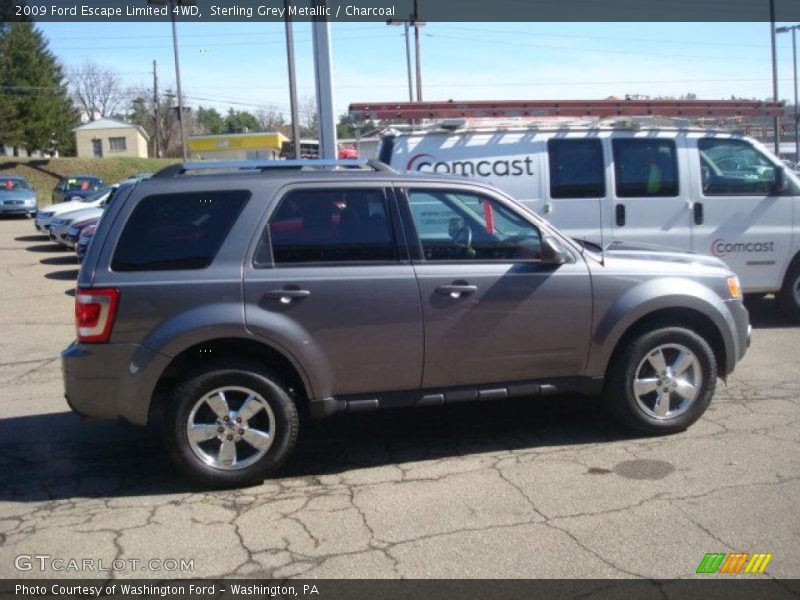 Sterling Grey Metallic / Charcoal 2009 Ford Escape Limited 4WD