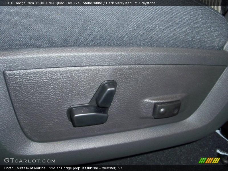 Stone White / Dark Slate/Medium Graystone 2010 Dodge Ram 1500 TRX4 Quad Cab 4x4
