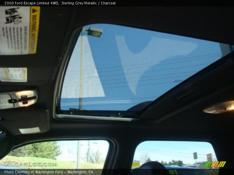 Sterling Grey Metallic / Charcoal 2009 Ford Escape Limited 4WD