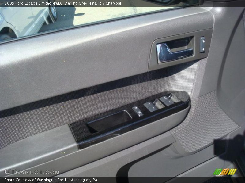 Sterling Grey Metallic / Charcoal 2009 Ford Escape Limited 4WD