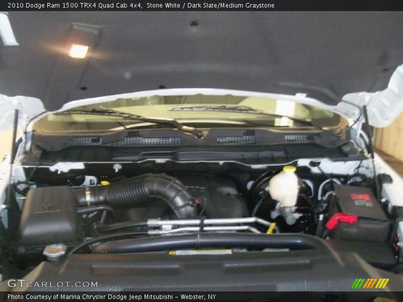 Stone White / Dark Slate/Medium Graystone 2010 Dodge Ram 1500 TRX4 Quad Cab 4x4