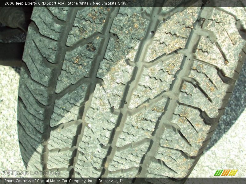 Stone White / Medium Slate Gray 2006 Jeep Liberty CRD Sport 4x4