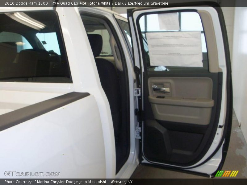 Stone White / Dark Slate/Medium Graystone 2010 Dodge Ram 1500 TRX4 Quad Cab 4x4