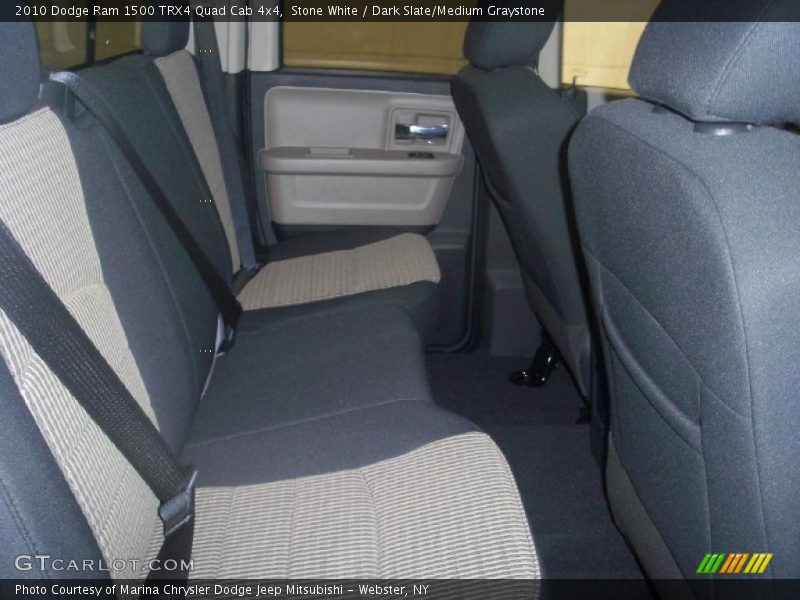 Stone White / Dark Slate/Medium Graystone 2010 Dodge Ram 1500 TRX4 Quad Cab 4x4