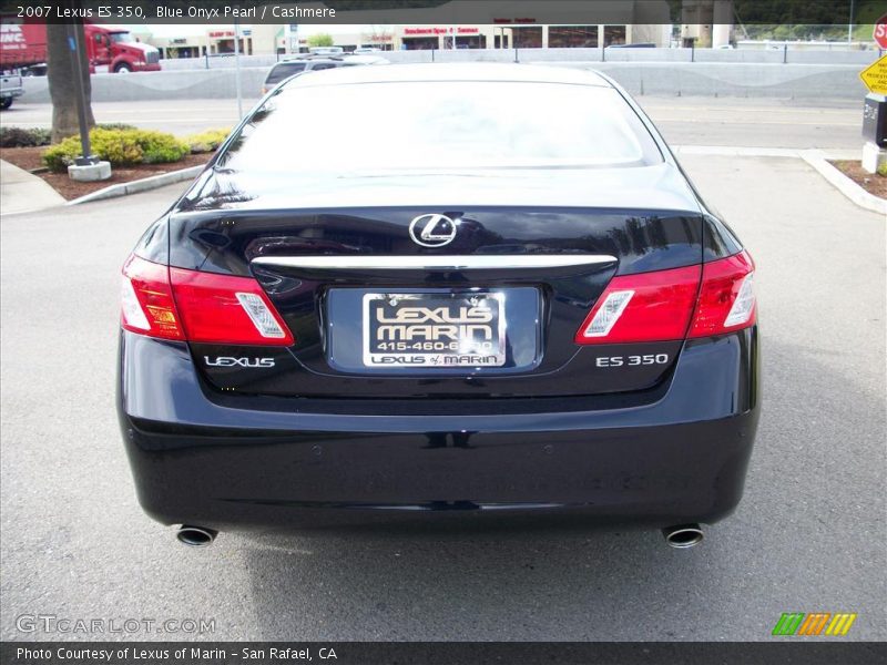 Blue Onyx Pearl / Cashmere 2007 Lexus ES 350