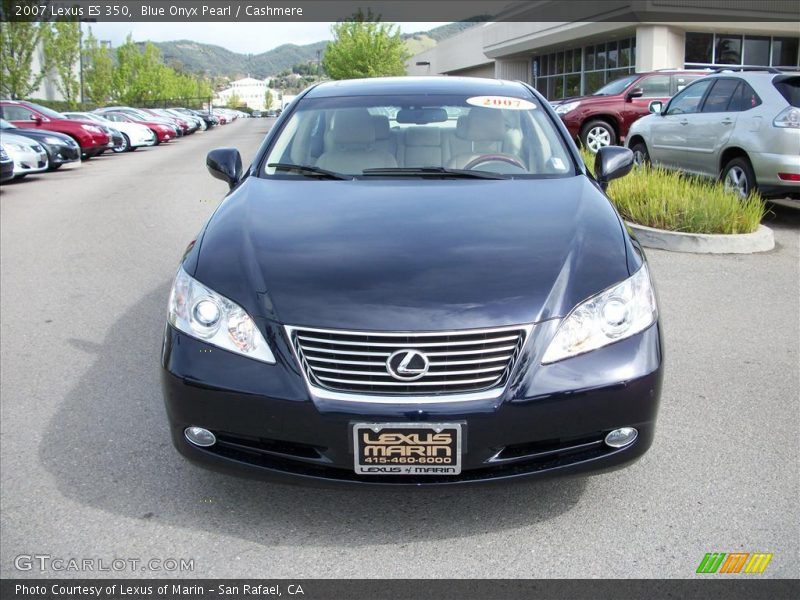 Blue Onyx Pearl / Cashmere 2007 Lexus ES 350