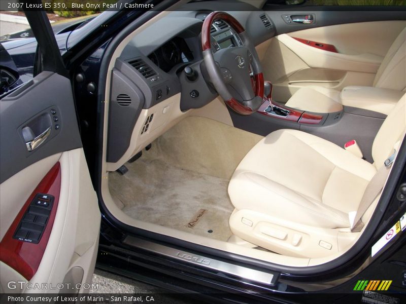 Blue Onyx Pearl / Cashmere 2007 Lexus ES 350