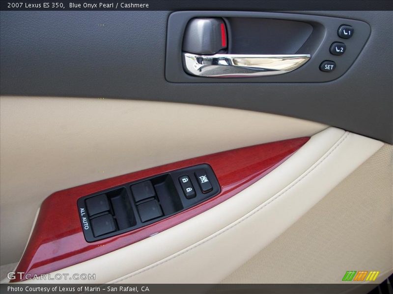 Blue Onyx Pearl / Cashmere 2007 Lexus ES 350