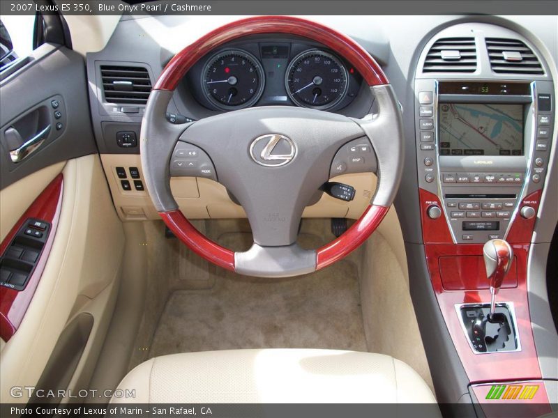 Blue Onyx Pearl / Cashmere 2007 Lexus ES 350