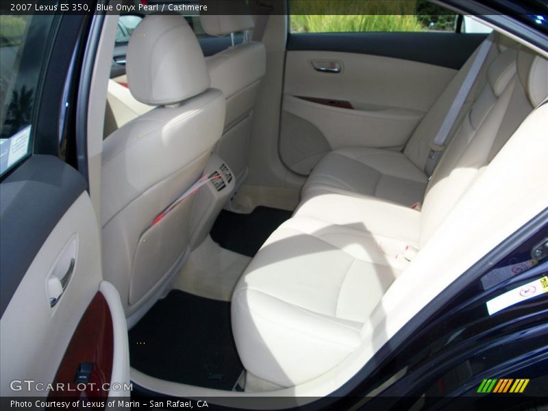 Blue Onyx Pearl / Cashmere 2007 Lexus ES 350