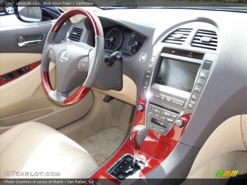 Blue Onyx Pearl / Cashmere 2007 Lexus ES 350