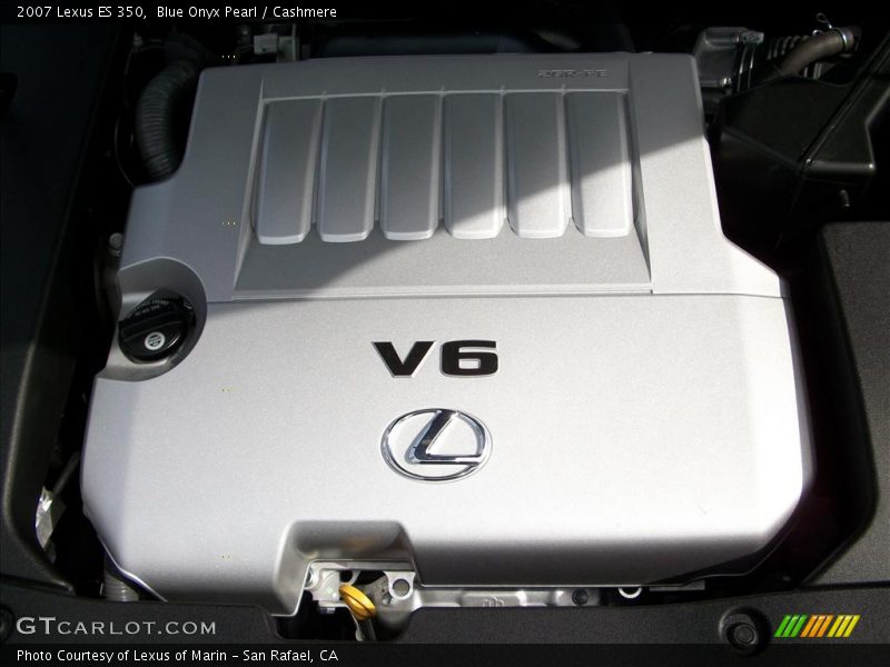 Blue Onyx Pearl / Cashmere 2007 Lexus ES 350
