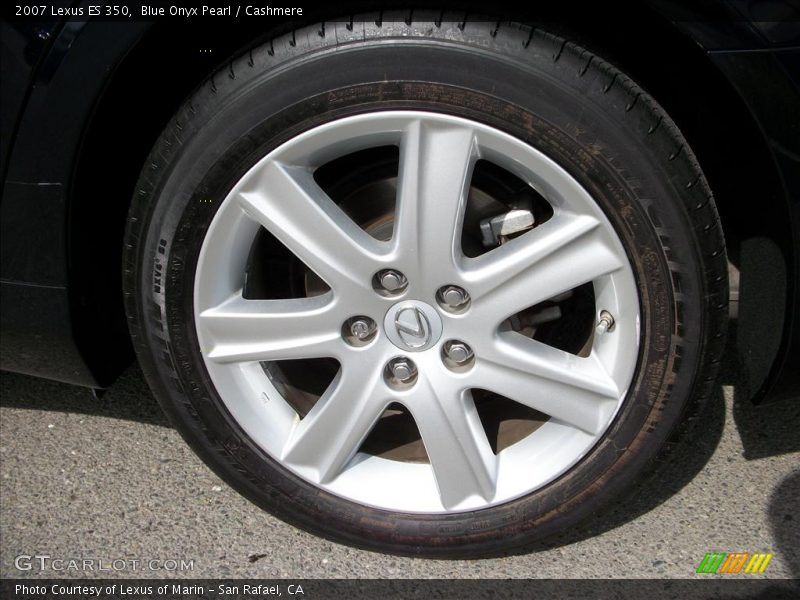 Blue Onyx Pearl / Cashmere 2007 Lexus ES 350