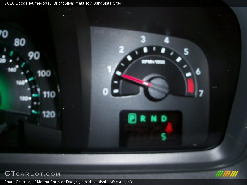 Bright Silver Metallic / Dark Slate Gray 2010 Dodge Journey SXT