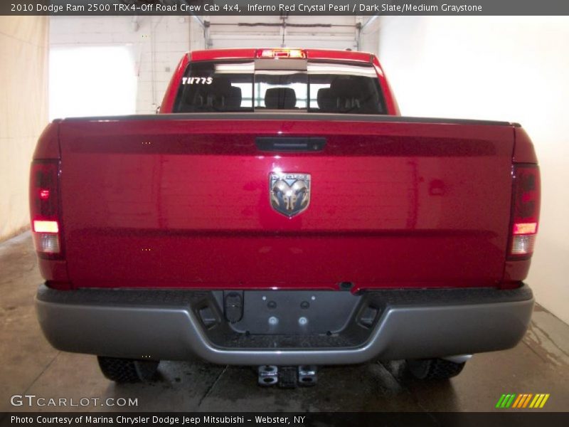 Inferno Red Crystal Pearl / Dark Slate/Medium Graystone 2010 Dodge Ram 2500 TRX4-Off Road Crew Cab 4x4