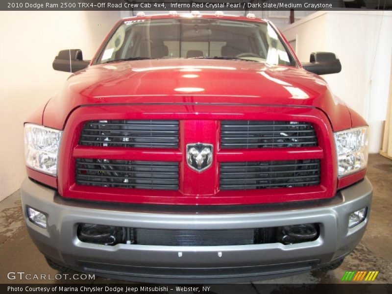 Inferno Red Crystal Pearl / Dark Slate/Medium Graystone 2010 Dodge Ram 2500 TRX4-Off Road Crew Cab 4x4