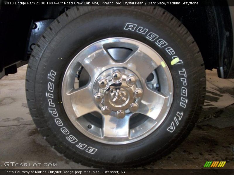 Inferno Red Crystal Pearl / Dark Slate/Medium Graystone 2010 Dodge Ram 2500 TRX4-Off Road Crew Cab 4x4