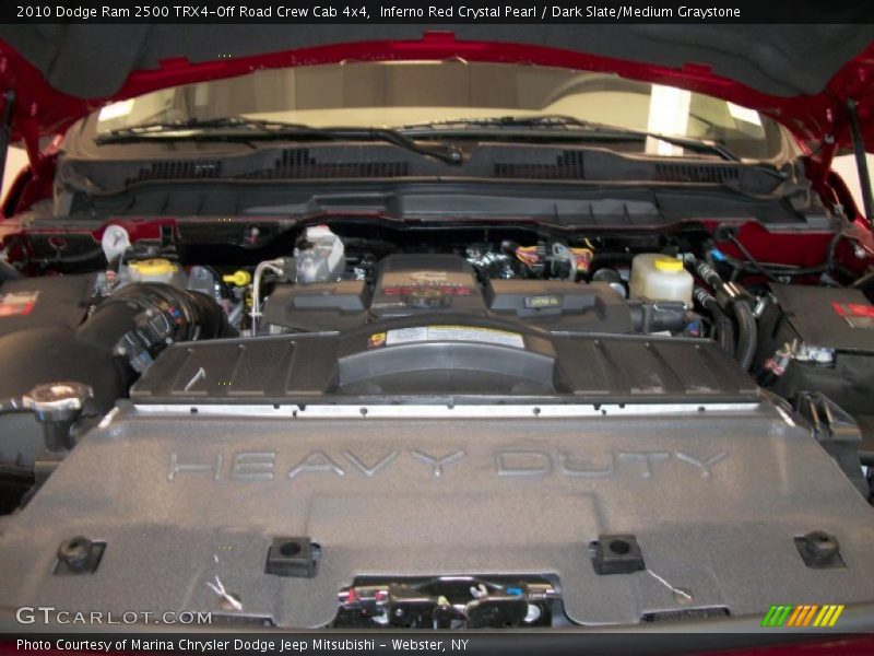 Inferno Red Crystal Pearl / Dark Slate/Medium Graystone 2010 Dodge Ram 2500 TRX4-Off Road Crew Cab 4x4