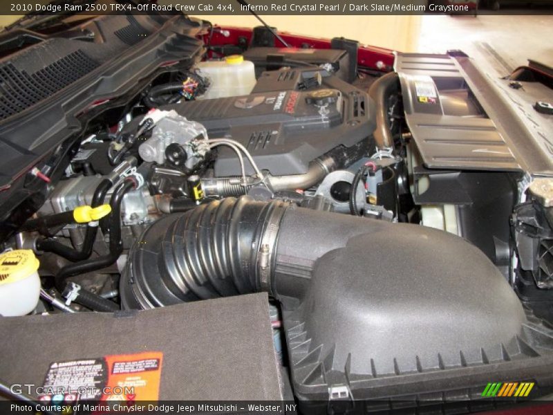 Inferno Red Crystal Pearl / Dark Slate/Medium Graystone 2010 Dodge Ram 2500 TRX4-Off Road Crew Cab 4x4