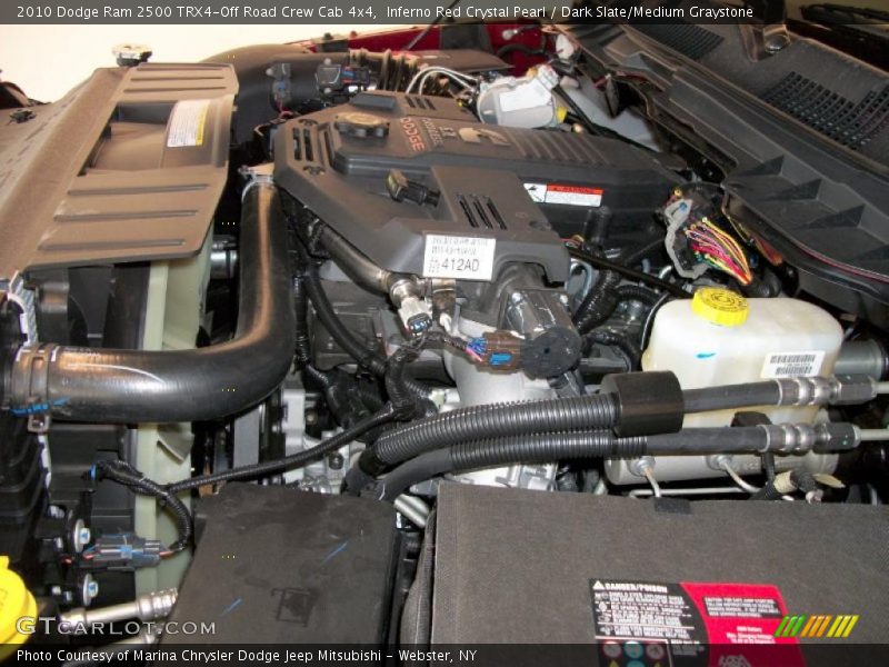 Inferno Red Crystal Pearl / Dark Slate/Medium Graystone 2010 Dodge Ram 2500 TRX4-Off Road Crew Cab 4x4