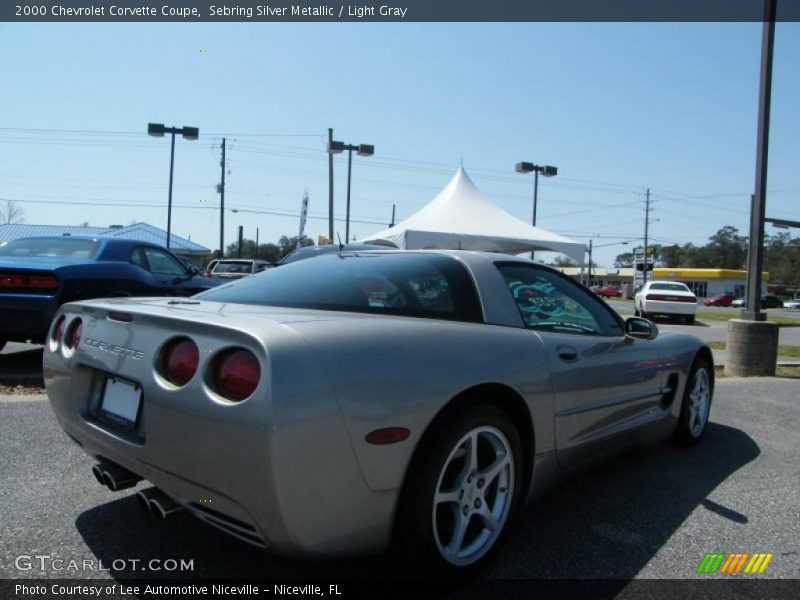 Sebring Silver Metallic / Light Gray 2000 Chevrolet Corvette Coupe