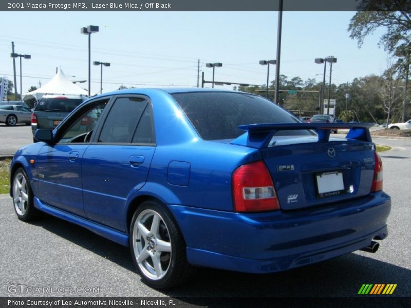 Laser Blue Mica / Off Black 2001 Mazda Protege MP3