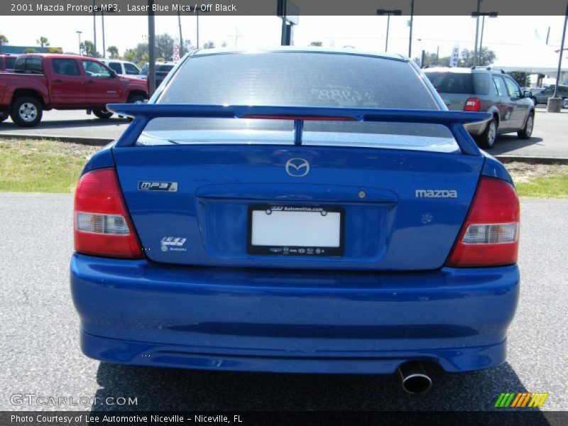 Laser Blue Mica / Off Black 2001 Mazda Protege MP3