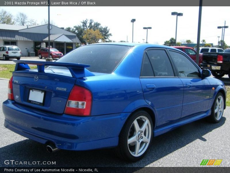 Laser Blue Mica / Off Black 2001 Mazda Protege MP3