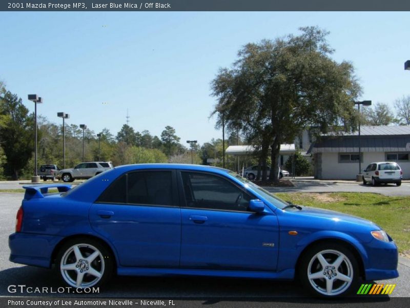 Laser Blue Mica / Off Black 2001 Mazda Protege MP3