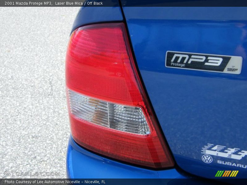 Laser Blue Mica / Off Black 2001 Mazda Protege MP3