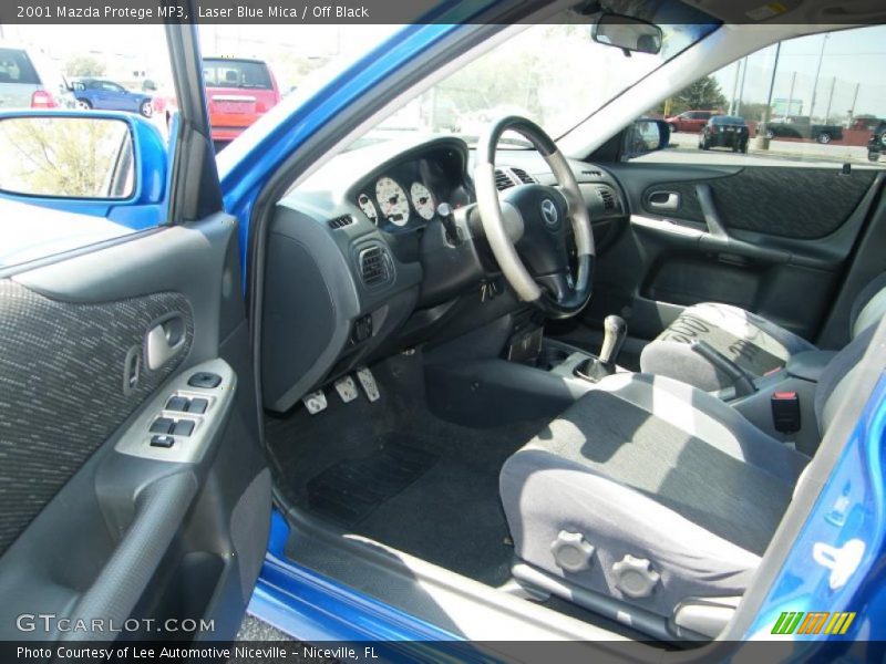 Laser Blue Mica / Off Black 2001 Mazda Protege MP3