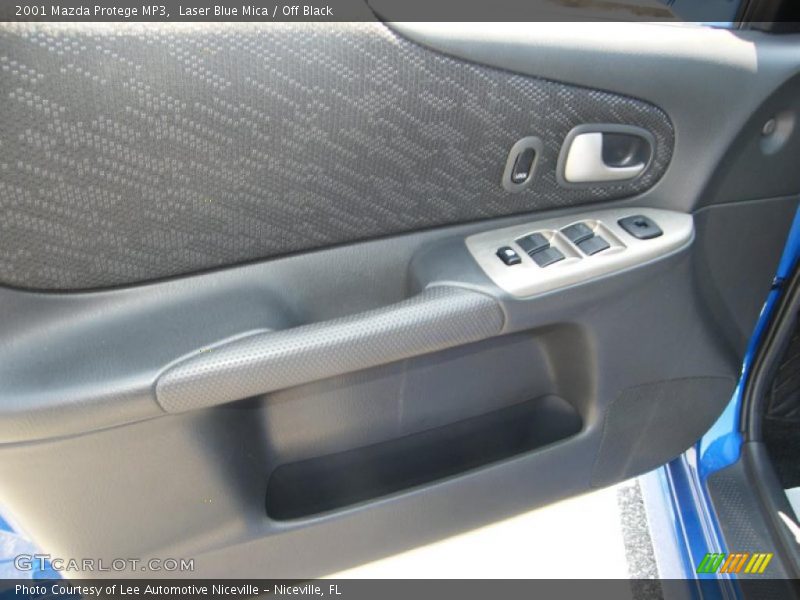 Laser Blue Mica / Off Black 2001 Mazda Protege MP3