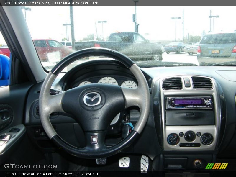 Laser Blue Mica / Off Black 2001 Mazda Protege MP3