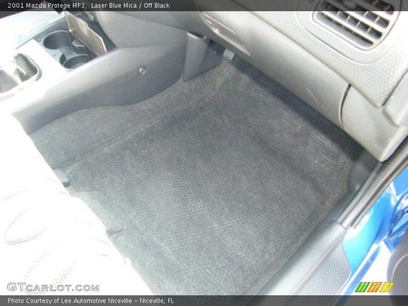 Laser Blue Mica / Off Black 2001 Mazda Protege MP3