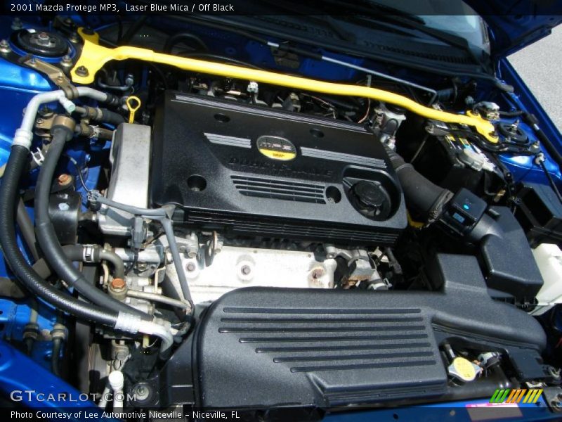 Laser Blue Mica / Off Black 2001 Mazda Protege MP3