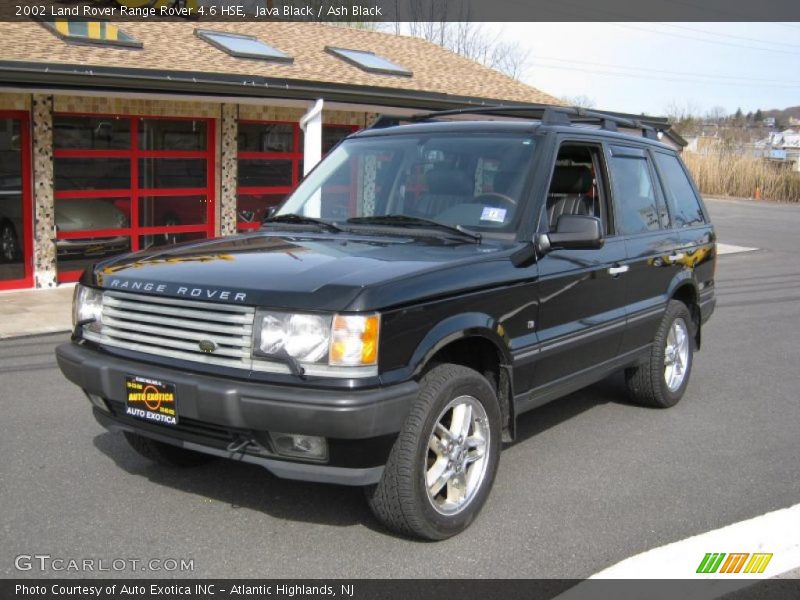 Java Black / Ash Black 2002 Land Rover Range Rover 4.6 HSE