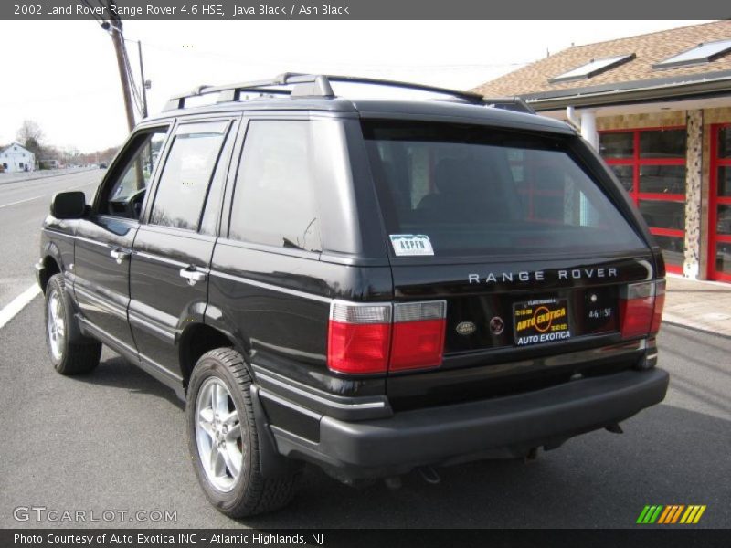 Java Black / Ash Black 2002 Land Rover Range Rover 4.6 HSE