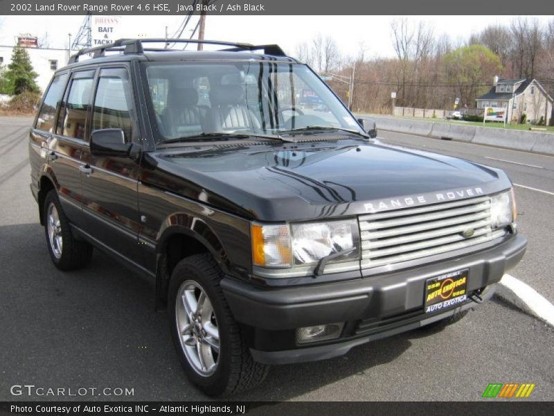 Java Black / Ash Black 2002 Land Rover Range Rover 4.6 HSE