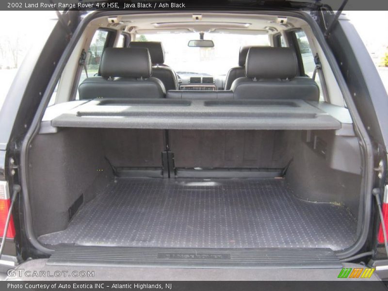 Java Black / Ash Black 2002 Land Rover Range Rover 4.6 HSE