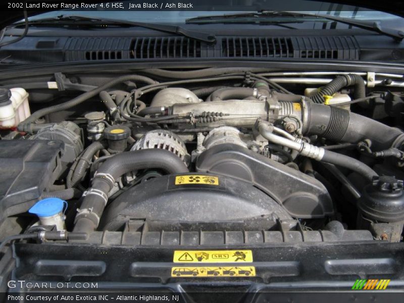 Java Black / Ash Black 2002 Land Rover Range Rover 4.6 HSE