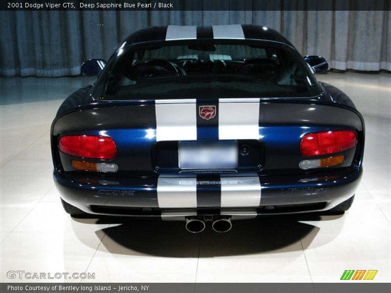 Deep Sapphire Blue Pearl / Black 2001 Dodge Viper GTS
