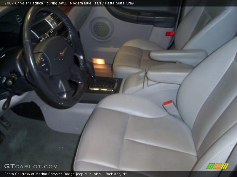 Modern Blue Pearl / Pastel Slate Gray 2007 Chrysler Pacifica Touring AWD